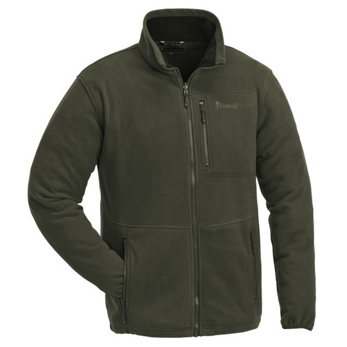 Pinewood Children's Finnveden fleece jacket in green, junior country wear fleece