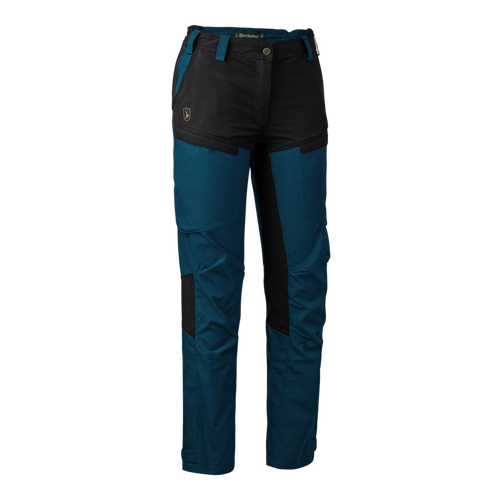 Deerhunter Lady Ann Trousers in Pacific Blue 772, women's lightweight stretch shooting trousers