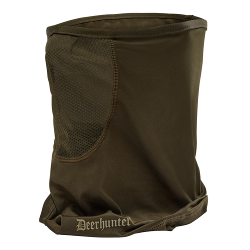 Deerhunter Excape Facemask in green, three quarter style facemask
