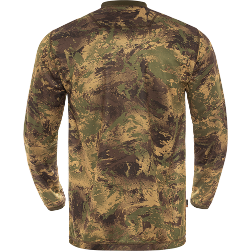 Harkila Deer Stalker long sleeve t shirt in AXIS MSP forest camouflage, men's mesh top