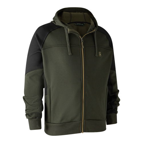 Rogaland Sweat With hood in Green. Men's hoodie jumper