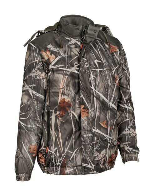 Percussion Renfort warm padded windbreaker jacket, men's camouflage waterproof jacket