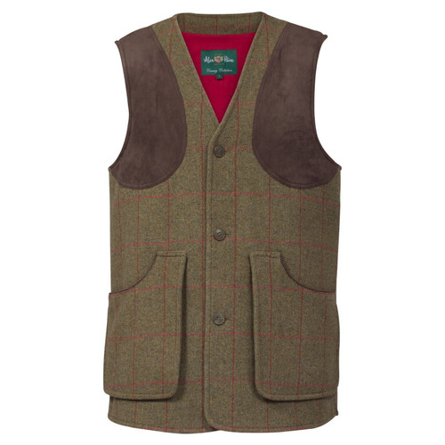 Alan Paine men's Combrook tweed shooting waistcoat