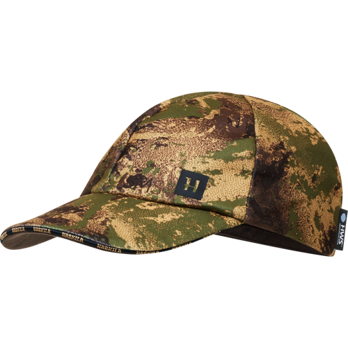 Harkila Deer Stalker Camo HWS Cap, camouflage waterproof baseball style hat