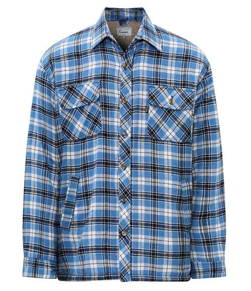 Champion Country Estate Pennine Padded Sherpa Shirt in country check