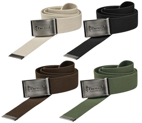 Pinewood Canvas belt 9199