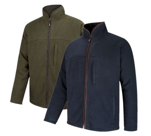 Hoggs of Fife Ghillie 2 waterproof padded fleece jacket in green or navy
