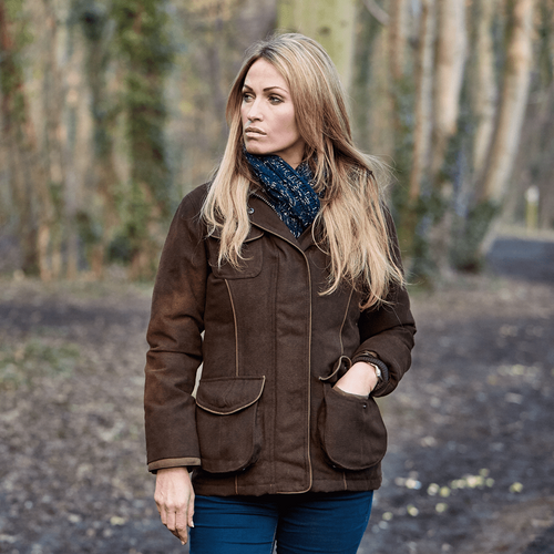 Sherwood Forest Ladies Hampton Shooting Jacket, women's waterproof and breathable country jacket