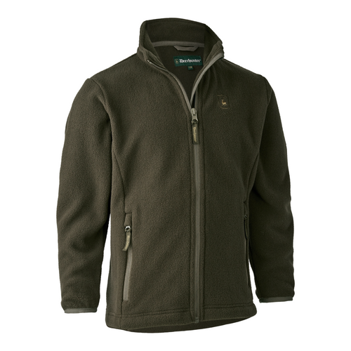 Deerhunter children's Chasse fleece jacket 5751, junior fleece in green