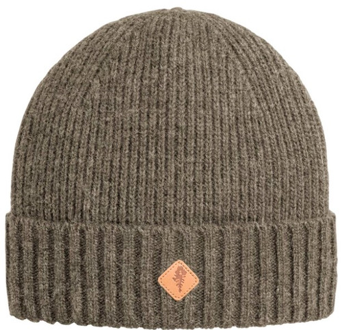 Pinewood Knitted Wool Beanie Hat Mole 234. Green colour