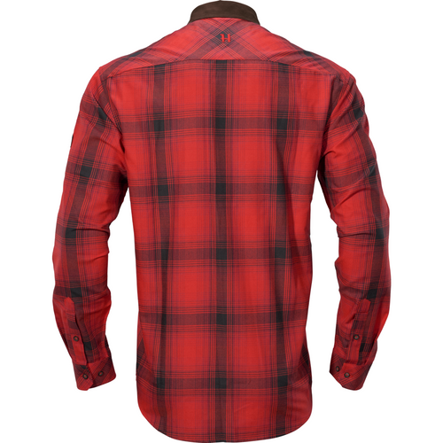 Harkila Driven Hunt Flannel Shirt Red Black Check