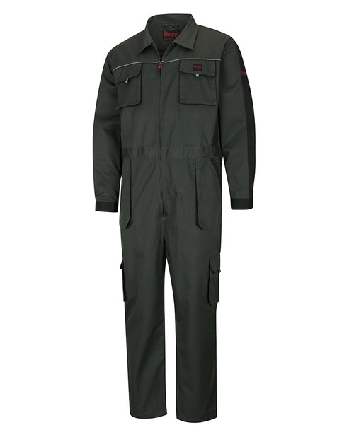 Hoggs of Fife WorkHogg zipped coverall in green