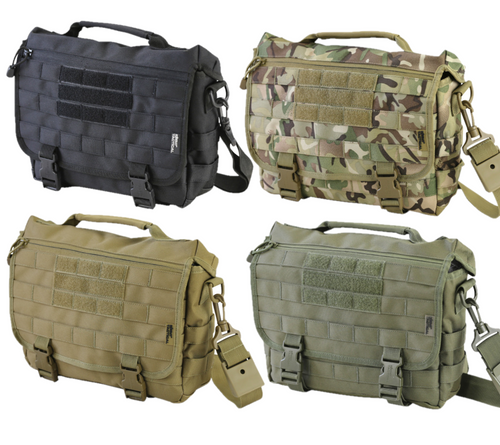 Kombat UK Small Messenger bag, Molle compatible, 10 litre shoulder bag