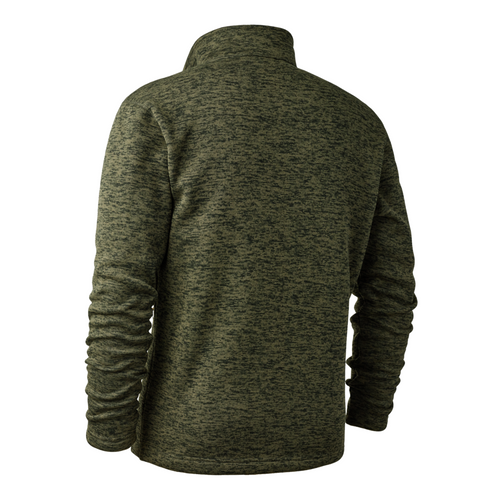 Deerhunter Sarek Knitted Jacket in olive green, men's lightweight knitted jacket for shooting
