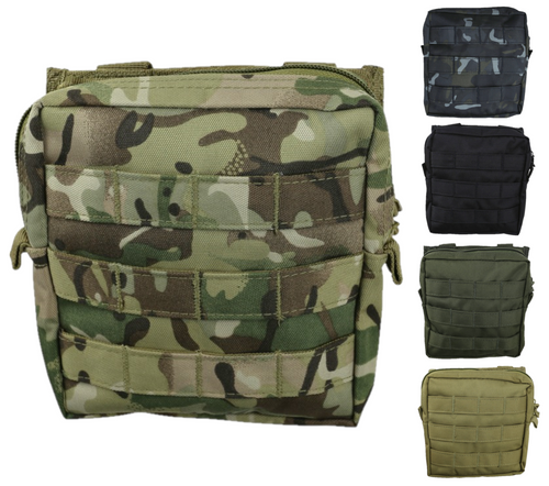 Kombat UK Medium Molle Utility Pouch, medium sized Molle compatible pouch