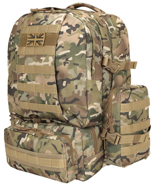 Kombat UK Expedition Pack, 50 litre rucksack which is Molle compatible