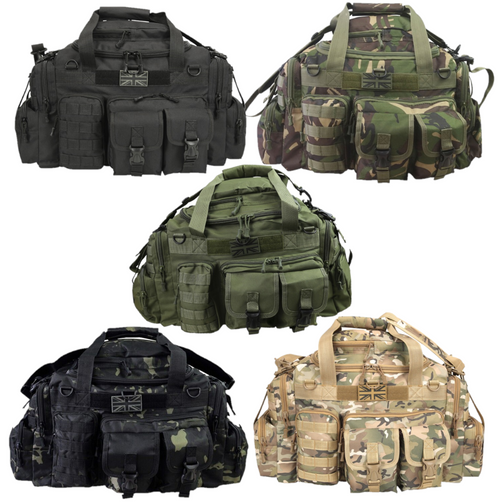 Kombat UK Saxon Holdall, a 50 litre capacity, Molle compatible holdall