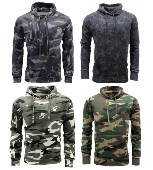 Game Camouflage Hoodie, men's camo hooded sweatshirt