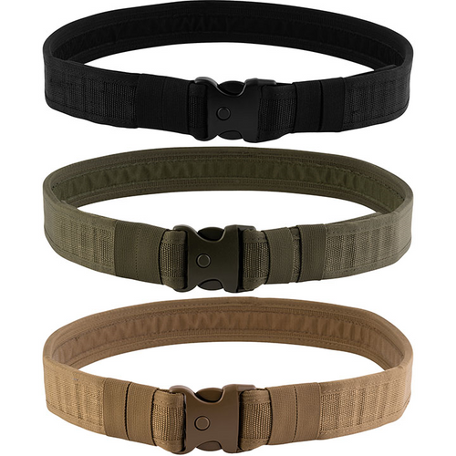 Viper Security Tactical Belt. Quick release buckle, available in black, green and sand.