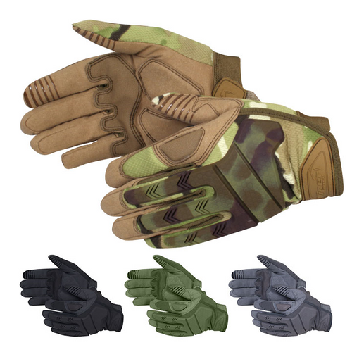 Viper Recon Gloves, gloves with rubber knuckle guard for airsoft and paintball
