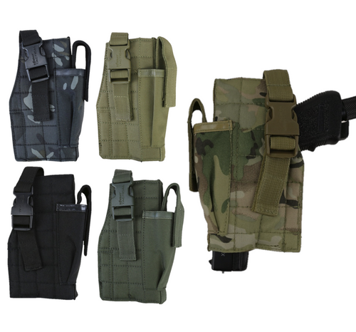 Kombat UK Molle gun holster with magazine pouch