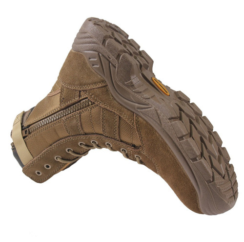 Maxsteel High Top Boots in Sand colour, army style lace up high boots