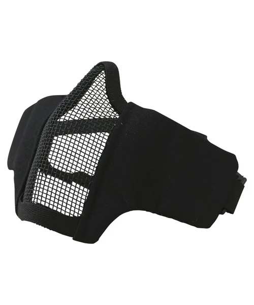 Kombat UK Recon Face Mask, steel grid mesh mask for airsoft shooting