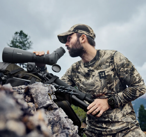 Harkila Mountain Hunter Expedition Long Sleeve Top in camouflage
