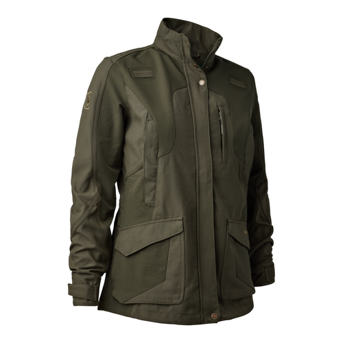 Deerhunter Lady Ann Extreme Jacket in green, women's lightweight shooting jacket
