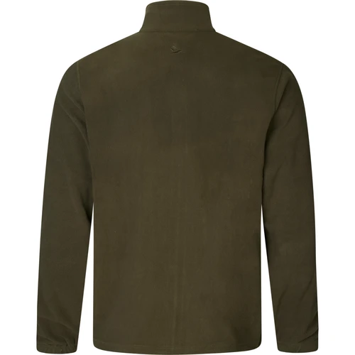 Seeland Benjamin Fleece in green, men's lightweight, full zip fleece