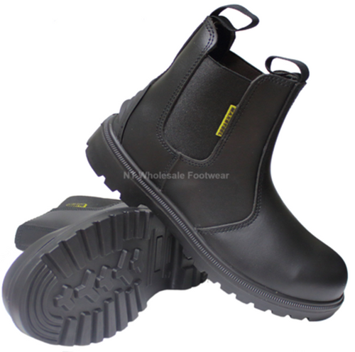 Maxsteel dealer safety boots, men's steel toe cap work boots