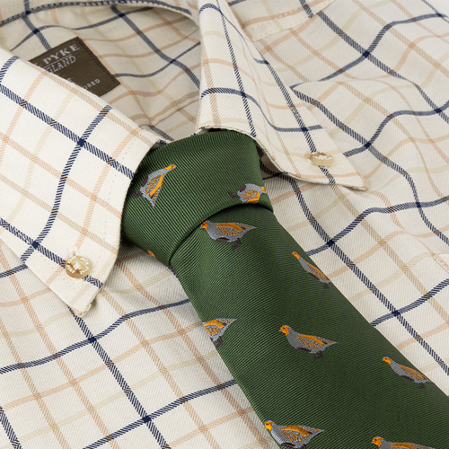 Jack Pyke Partridge Patterned Country Tie