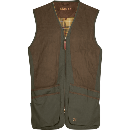 Harkila Rannoch HSP Shooting Waistcoat in willow green