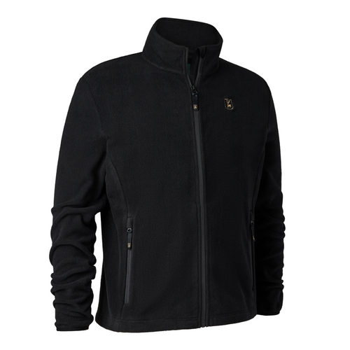 Deerhunter Denver Fleece Jacket in Black