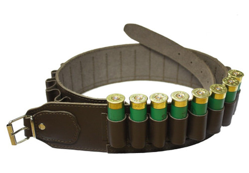 Bisley Leather Cartridge Belt for 25 12 gauge cartridges