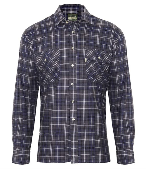 Champion Country Estate Kilbeggan cotton flannel shirt, men's country check shirt