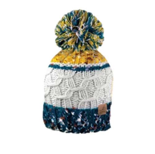 Bartleby Sherpa Fleece Lined Bobble Hat, women's knitted Winter hat