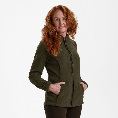 Deerhunter Lady Josephine Fleece Jacket in green