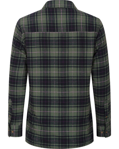 Hoggs of Fife Tartan Ladies Shacket, women's fleece lined shacket in country check
