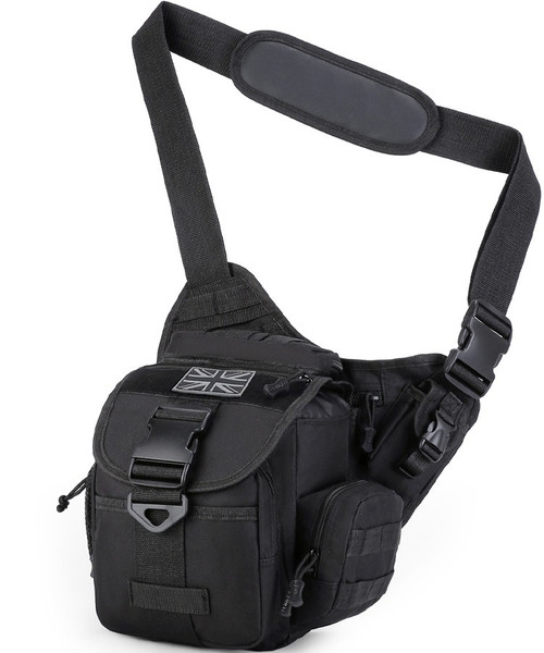 Kombat UK Multifunction Sling Bag, Molle tactical style shoulder bag