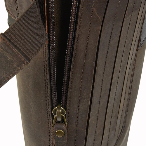 Ladies Woodland Harper leather boots, tall boots with a back zip.