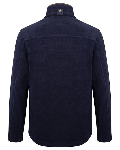 Hoggs of Fife Stenton Technical Fleece Jacket, men's country fleece in navy