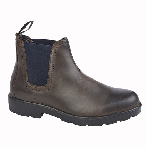 Roamers Dealer Boots in waxy brown leather, men's country dealer boots