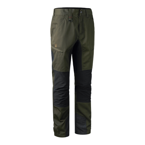 Deerhunter Rogaland Stretch Contrast Trousers 3771 with short leg in green