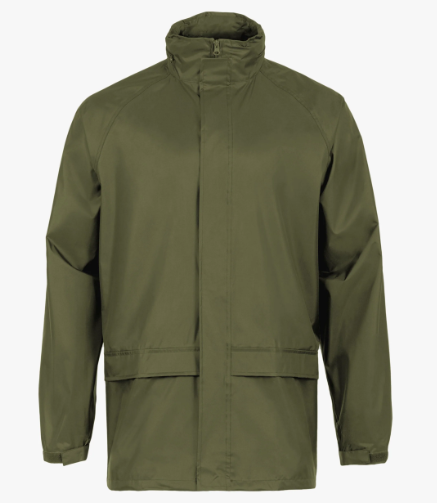 Highlander Stormguard Jacket in Olive, men's lightweight waterproof jacket
