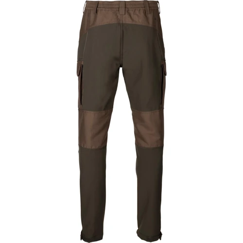 Harkila Scandinavian Trousers in green and brown, men's lightweight shooting trousers