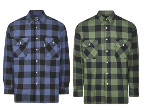 Champion Arran Long Sleeve Shirt, men's country check shirt