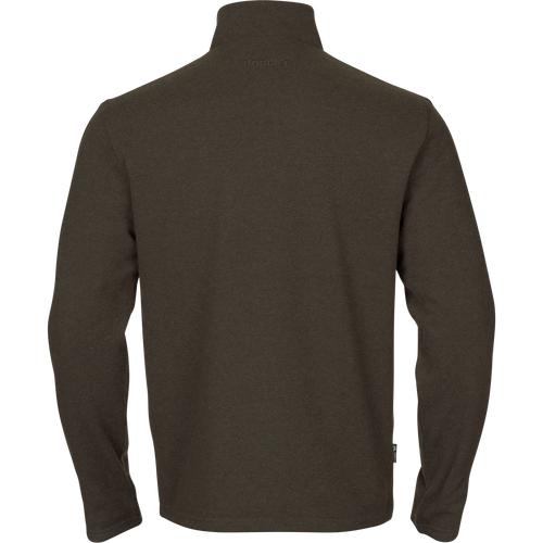 Harkila Men's Sandhem Pro HSP pullover willow green. Men's quater zip pullover.