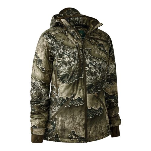 Deerhunter Lady Excape Winter Jacket in Camouflage, women's waterproof shooting jacket