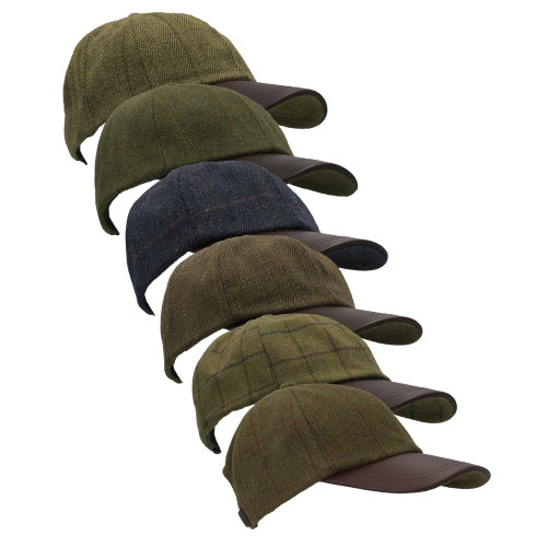 Walker & Hawkes Derby Tweed Hoaden Baseball Cap Hat